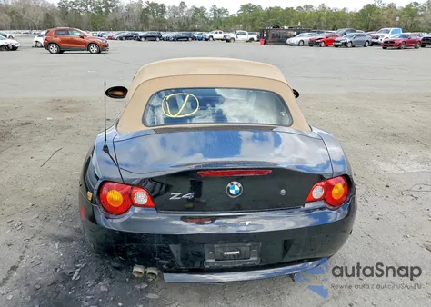 2004 BMW Z4 2.5 из США, поврежденный, VIN 4USBT33504LS52239